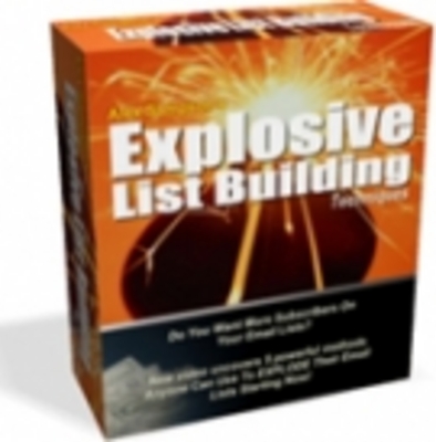 Product picture Explosive List Building 