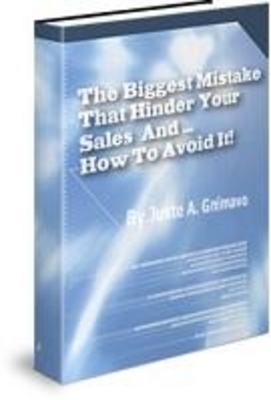 Product picture The Biggest Mistake That Hinder Your Sales And How 